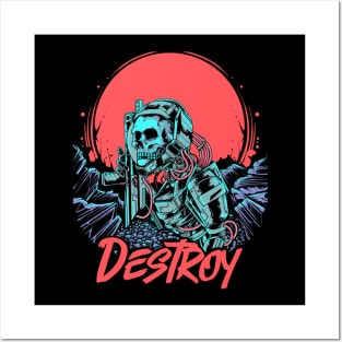 Destroy Posters and Art